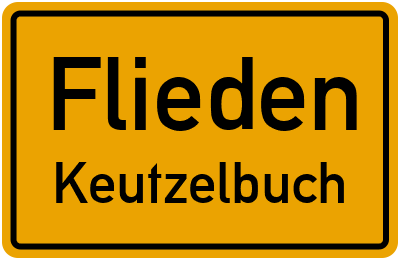 Straßenverzeichnis Flieden Keutzelbuch