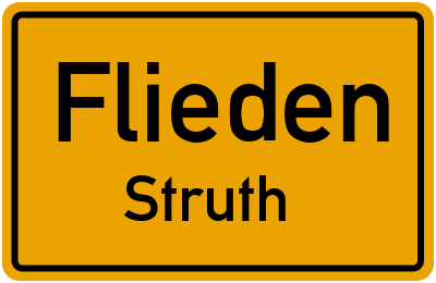 Straßenverzeichnis Flieden Struth
