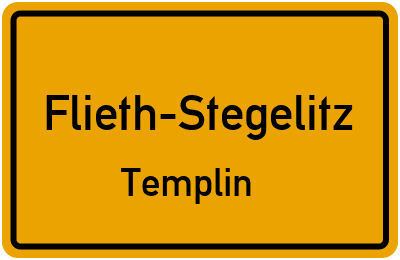 Straßenverzeichnis Flieth-Stegelitz Templin