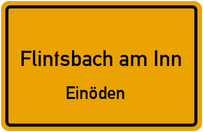 Straßenverzeichnis Flintsbach am Inn Einöden