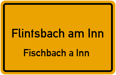 Straßenverzeichnis Flintsbach am Inn Fischbach a.Inn