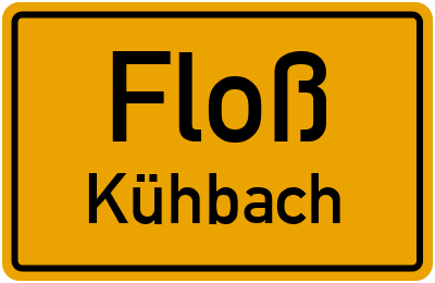 Straßenverzeichnis Floß Kühbach