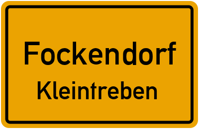 Straßenverzeichnis Fockendorf Kleintreben