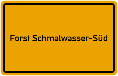 Forst Schmalwasser-Süd