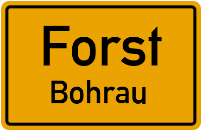 Straßenverzeichnis Forst Bohrau