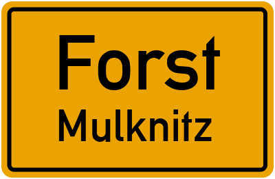 Straßenverzeichnis Forst Mulknitz
