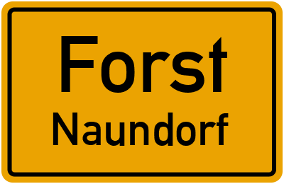 Straßenverzeichnis Forst Naundorf