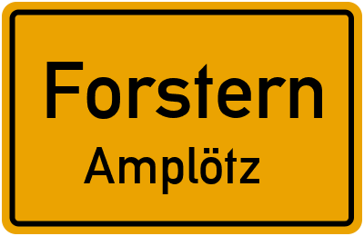 Straßenverzeichnis Forstern Amplötz
