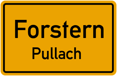 Straßenverzeichnis Forstern Pullach
