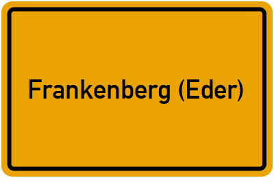 Branchenbuch Frankenberg (Eder), Hessen