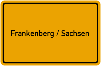 Branchenbuch Frankenberg / Sachsen, Sachsen