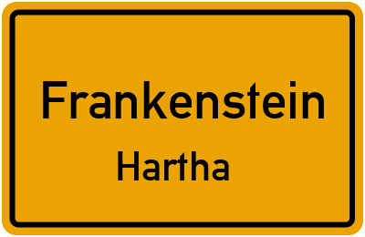 Straßenverzeichnis Frankenstein Hartha