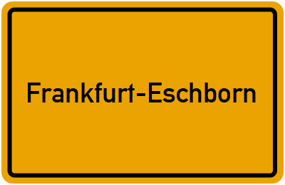 Branchenbuch Frankfurt-Eschborn, Hessen