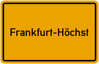 Branchenbuch Frankfurt-Höchst, Hessen
