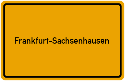 Branchenbuch Frankfurt-Sachsenhausen, Hessen