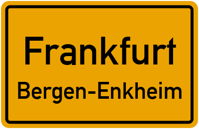 Straßenverzeichnis Frankfurt Bergen-Enkheim