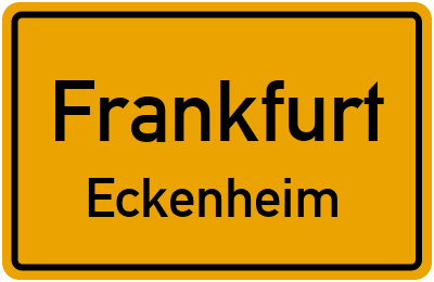 Straßenverzeichnis Frankfurt Eckenheim