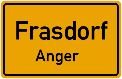 Straßenverzeichnis Frasdorf Anger