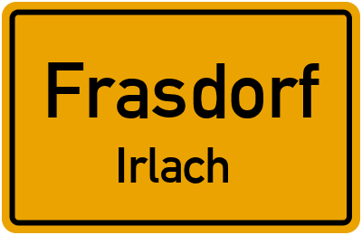Straßenverzeichnis Frasdorf Irlach