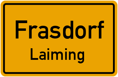 Straßenverzeichnis Frasdorf Laiming