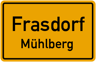 Straßenverzeichnis Frasdorf Mühlberg