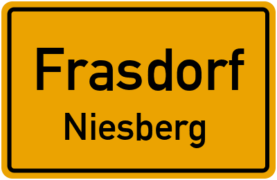 Straßenverzeichnis Frasdorf Niesberg