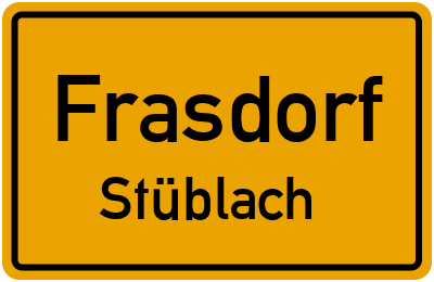 Straßenverzeichnis Frasdorf Stüblach