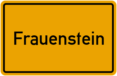 Branchenbuch Frauenstein, Sachsen