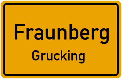 Straßenverzeichnis Fraunberg Grucking