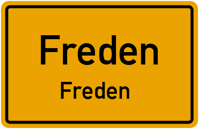 Straßenverzeichnis Freden Freden