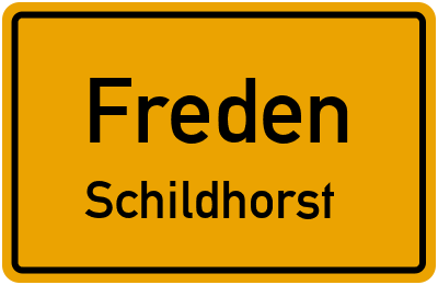 Straßenverzeichnis Freden Schildhorst