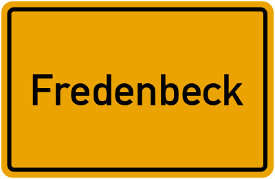Fredenbeck in Niedersachsen