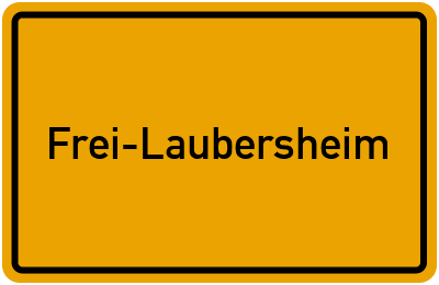 Frei-Laubersheim in Rheinland-Pfalz
