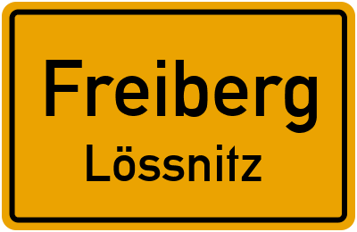 Straßenverzeichnis Freiberg Lössnitz