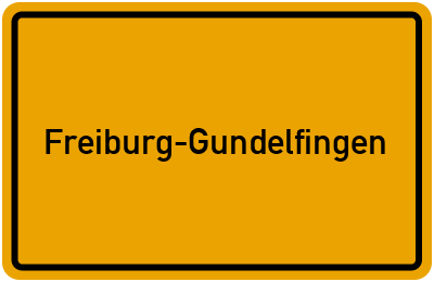 Branchenbuch Freiburg-Gundelfingen, Baden-Württemberg