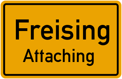 Straßenverzeichnis Freising Attaching