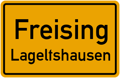 Straßenverzeichnis Freising Lageltshausen