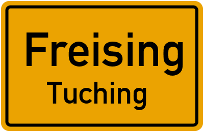 Straßenverzeichnis Freising Tuching