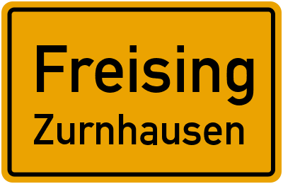 Straßenverzeichnis Freising Zurnhausen