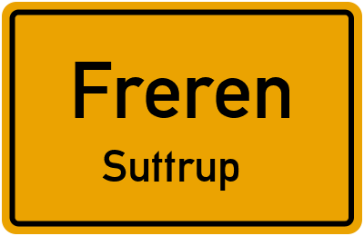 Straßenverzeichnis Freren Suttrup