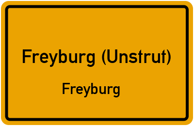 Straßenverzeichnis Freyburg (Unstrut) Freyburg