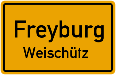 Straßenverzeichnis Freyburg Weischütz