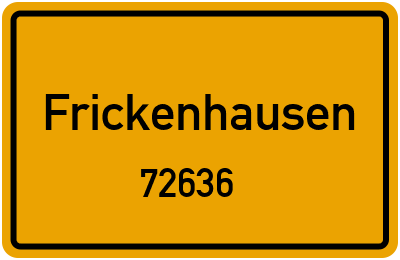 72636 Frickenhausen