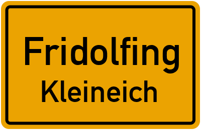 Straßenverzeichnis Fridolfing Kleineich