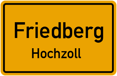 Straßenverzeichnis Friedberg Hochzoll