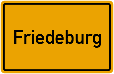 Branchenbuch Friedeburg, Niedersachsen