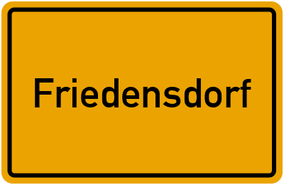 onlinestreet Branchenbuch für Friedensdorf