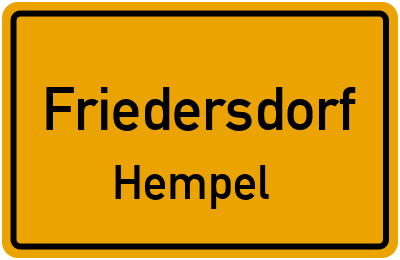 Friedersdorf