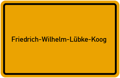 Friedrich-Wilhelm-Lübke-Koog Branchenbuch