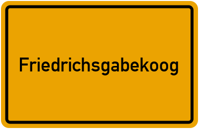 onlinestreet Branchenbuch für Friedrichsgabekoog